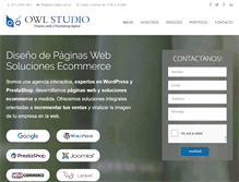 Tablet Screenshot of owl-studio.com